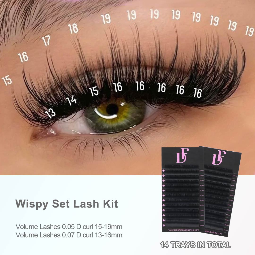 Wispy Volume Lash Kit for Lash Artists - DreamFlowerLashes®