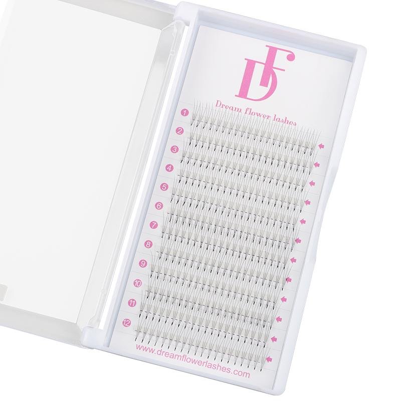 3D Pointy Base 0.07mm Premade Volume Fans - Dreamflowerlashes®