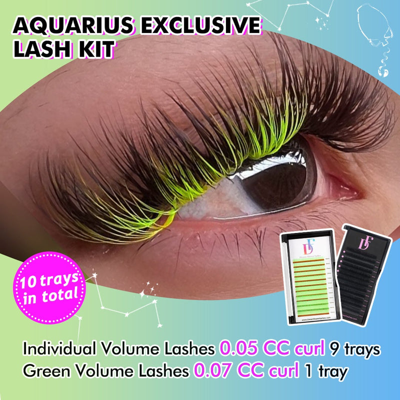 Aquarius Exclusive Lash Kit - Dreamflowerlashes®