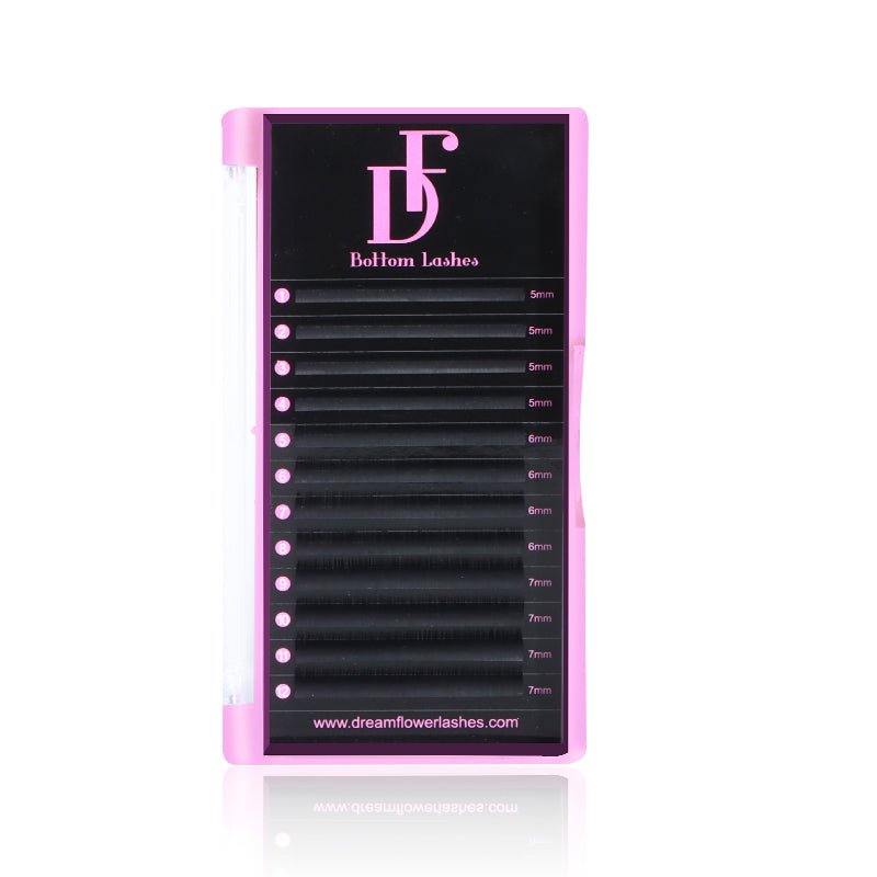 Bottom Lash Extensions 0.07mm Individual Volume Lashes - Dreamflowerlashes®