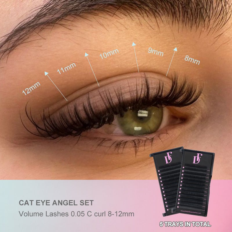 Cat Eye Angel Set for Lash Artists - DreamFlowerLashes®