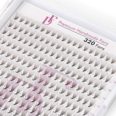 Clearance Sale-8D Large Tray 320 Fans 0.07mm Pointy Base Premade Volume Fans - DreamFlowerLashes®