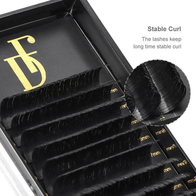 CLEARANCE SALE Super Easy Fan Lash Extensions 0.07mm Self Fanning Lashes - DreamFlowerLashes®