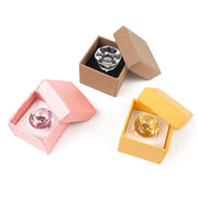 Color Crystal Glue Rings Adjustable Glue Tools - dreamflowerlashes