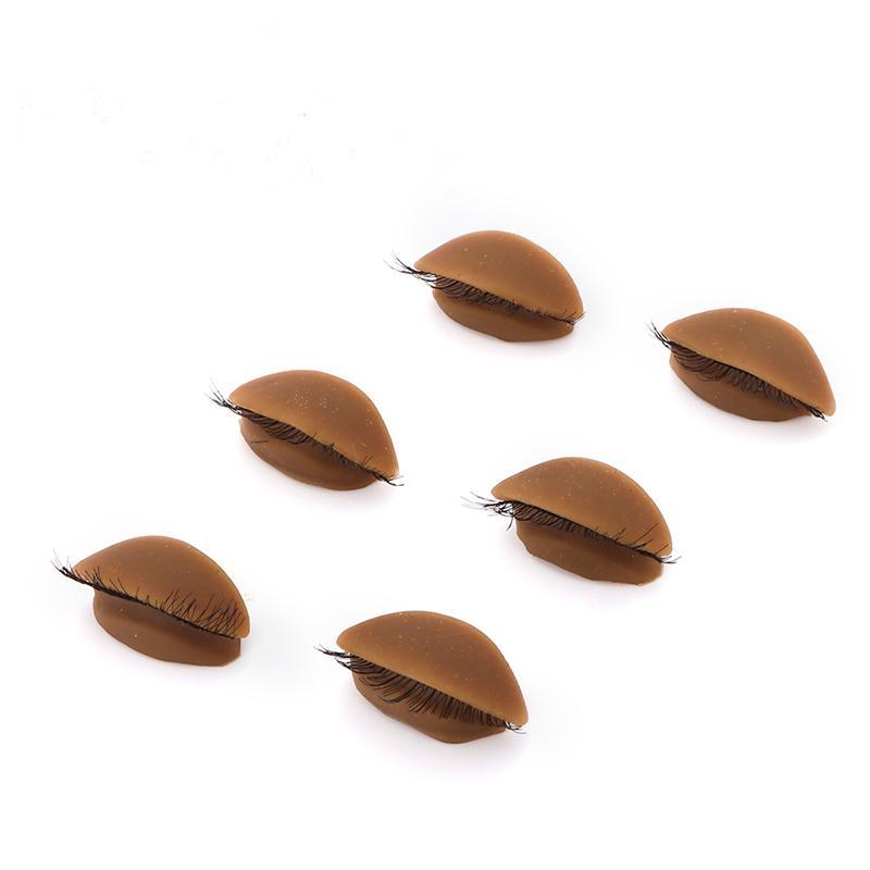 Crazy Sale 3 Pairs Replacement Eyelids For 10A Advanced Mannequin Head - dreamflowerlashes