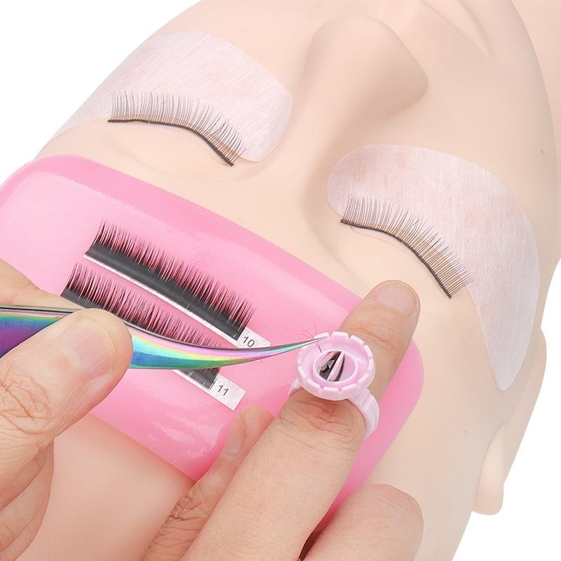 Disposable Heart-shaped Glue Rings for Eyelashes Extension - Dreamflowerlashes®