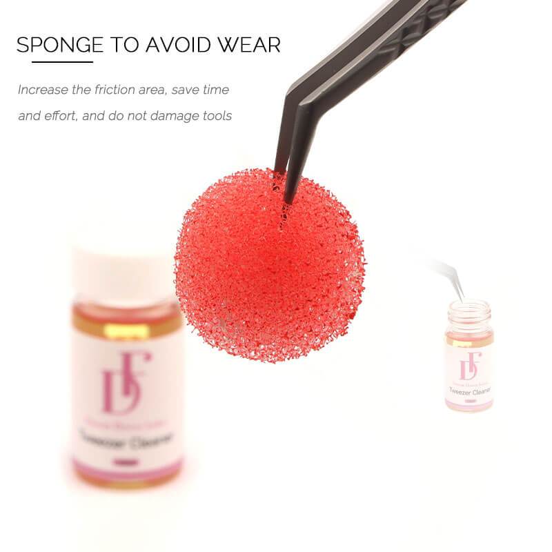 Eyelash Extension Tweezers Cleaner With Glue Remover Liquid - Dreamflowerlashes®