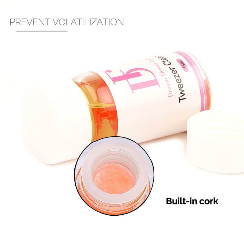 Eyelash Extension Tweezers Cleaner With Glue Remover Liquid - Dreamflowerlashes®