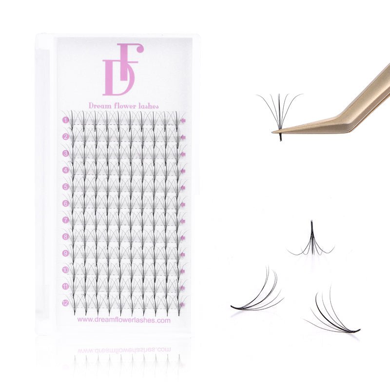 Favor-5D Wispy Premade Fans - DreamFlowerLashes®