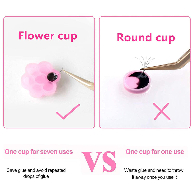 Flower Shaped Glue Cup - Dreamflowerlashes®