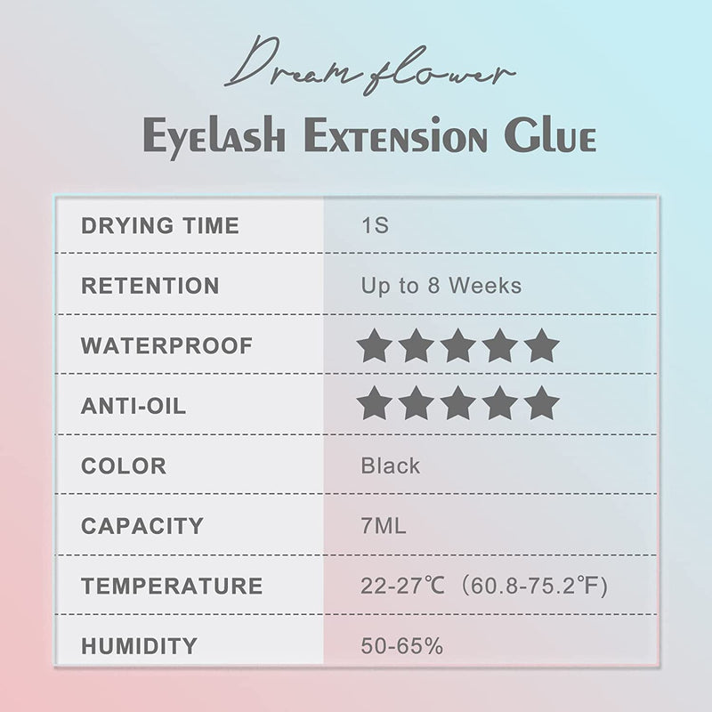 FREE SHIPPING AMAZON SHOP|1s Fast Drying Extra Powerful Lash Glue for Eyelash Extensions - DreamFlowerLashes®