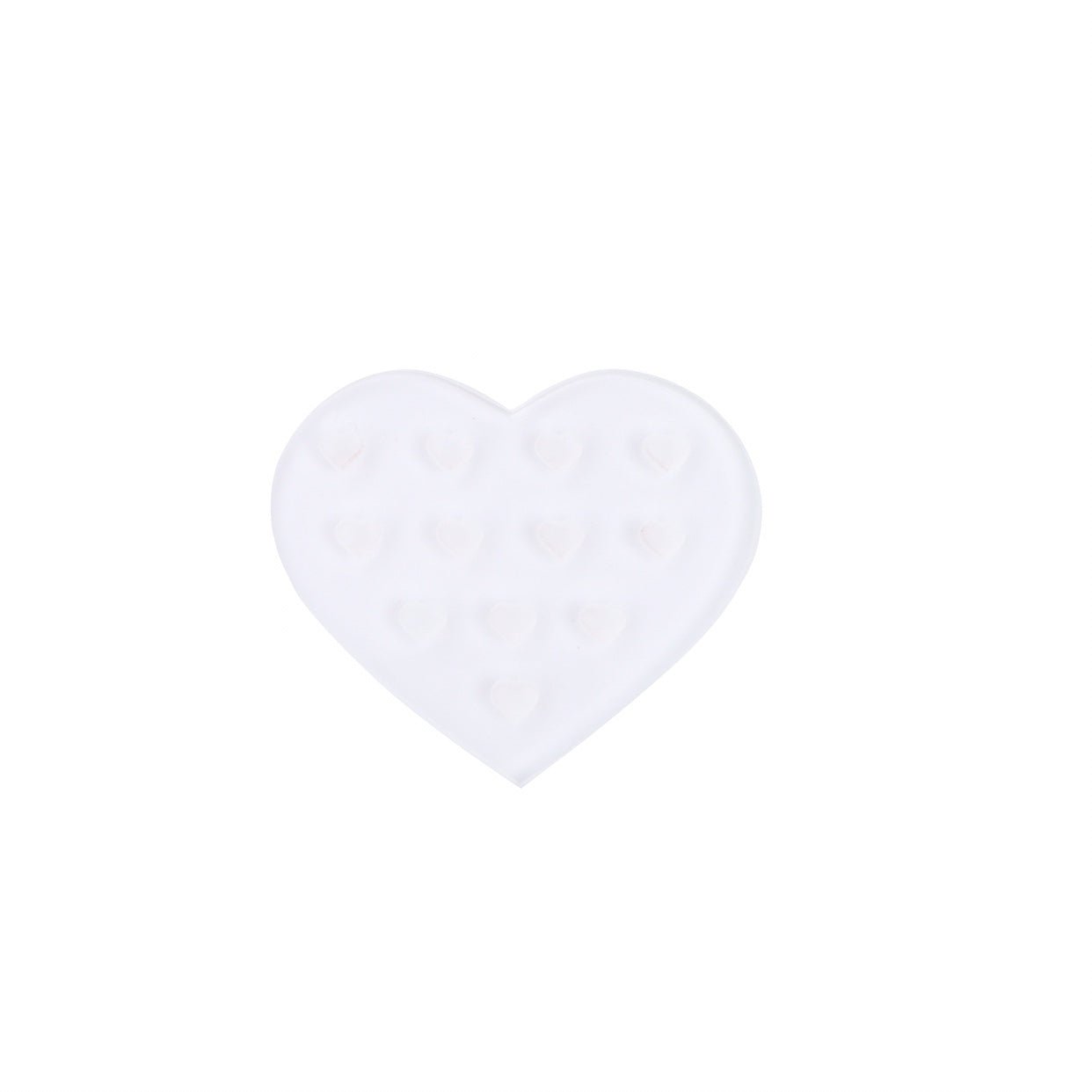 Heart-Shaped Pink Glue Holder - Dreamflowerlashes®