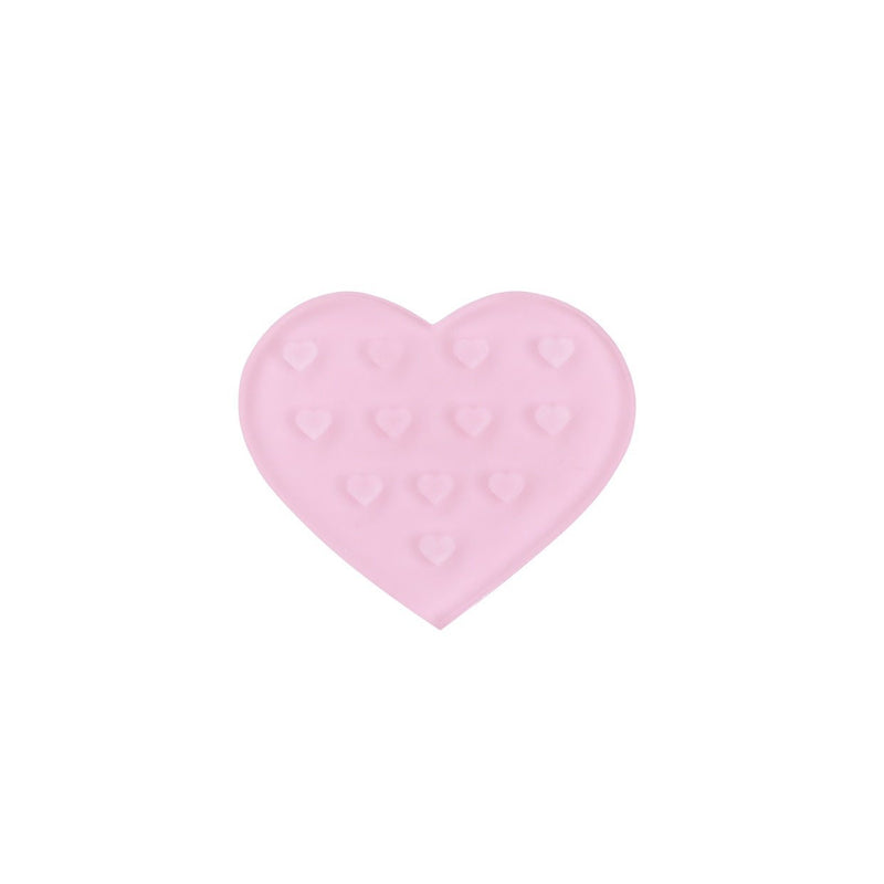 Heart-Shaped Pink Glue Holder - Dreamflowerlashes®