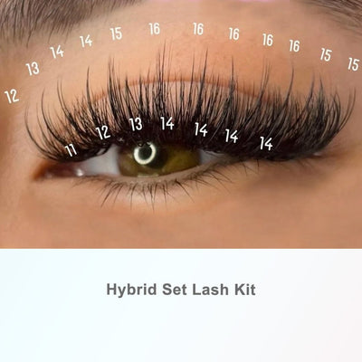 Hybrid Set Lash Kit for Lash Artists - DreamFlowerLashes®