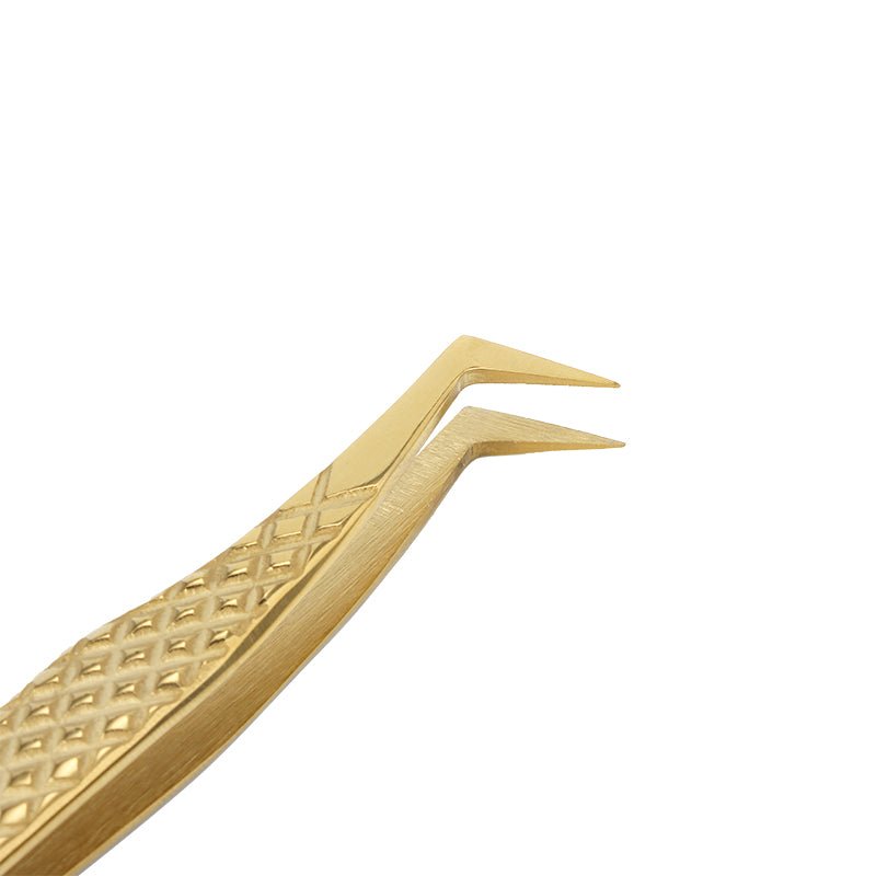 L-Angled Volume Tweezers - Dreamflowerlashes®