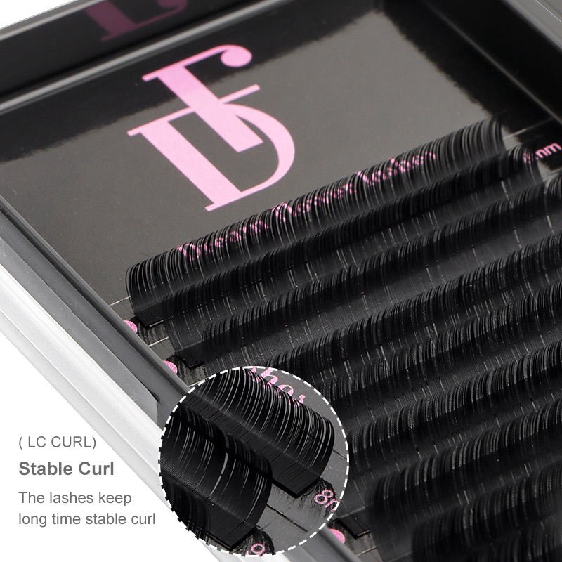 L/LC/LD CURLS Classic Eyelash Extension Mixed Lengh - Dreamflowerlashes®