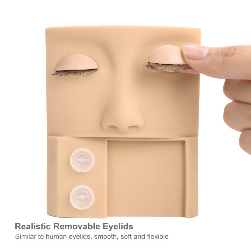 Multifunctional Mannequin Replacement Eyelids - Dreamflowerlashes®