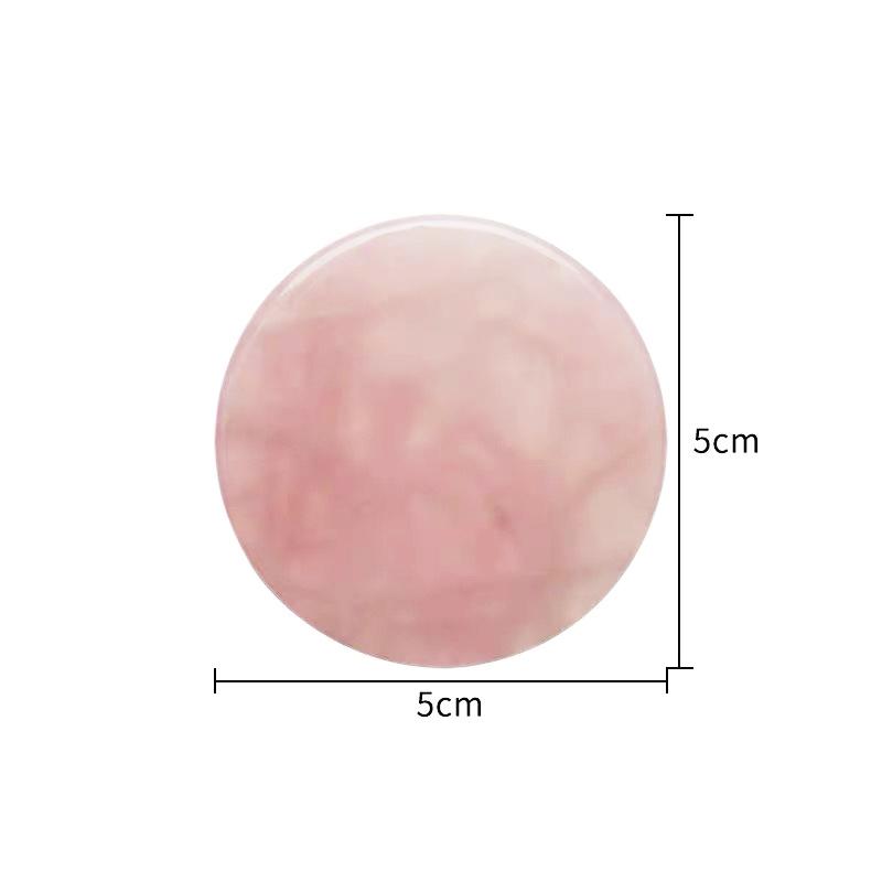 Pink Jade Stone Glue Holder Tool - Dreamflowerlashes®