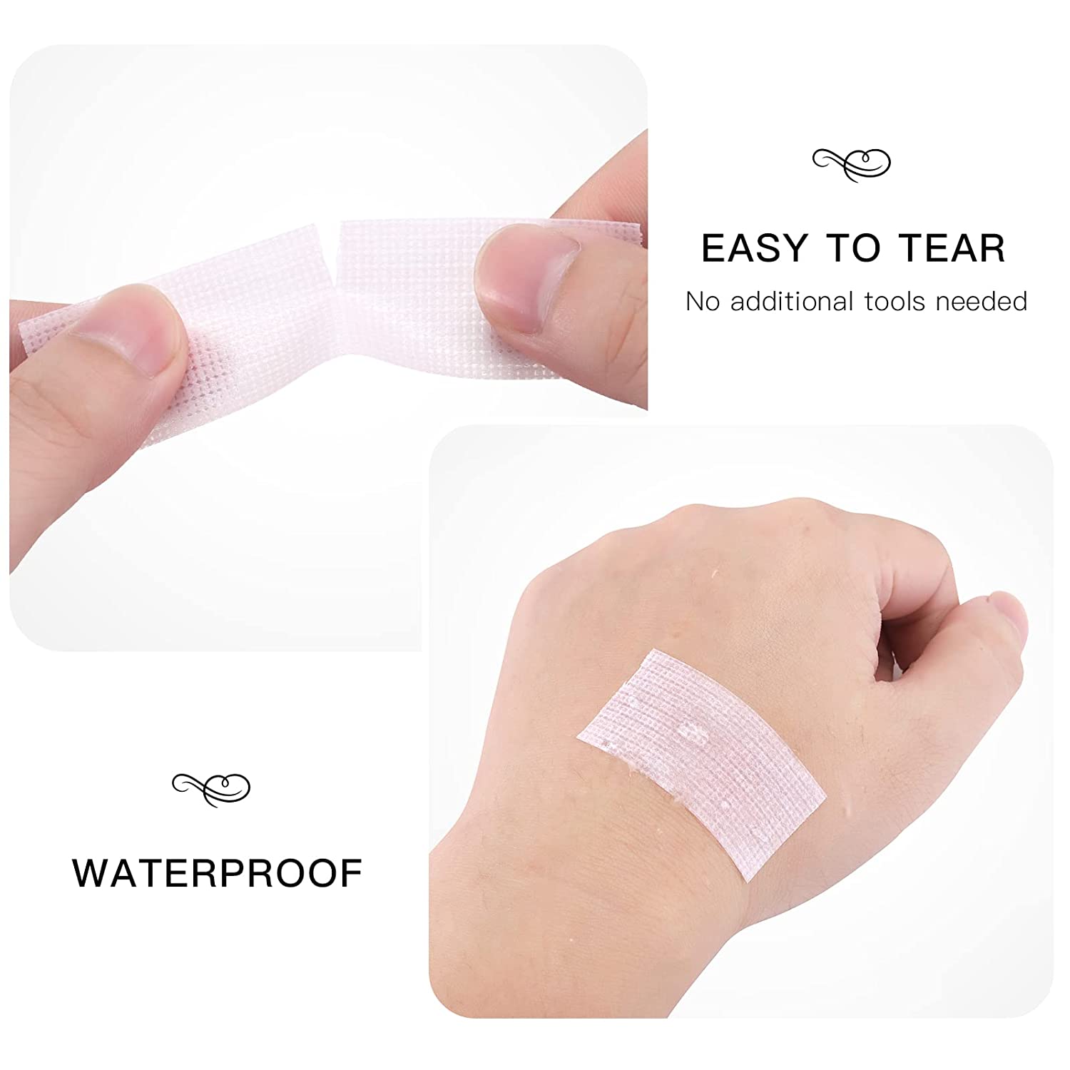 Pink Sensitive Silicone Gel Eyelash Tape - Dreamflowerlashes®