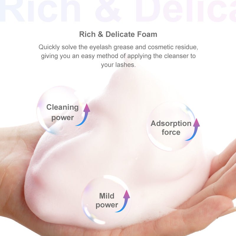 Rose Amino Acid Shampoo for Lash Extensions - Dreamflowerlashes®