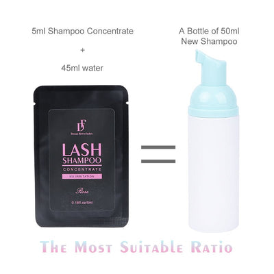 Rose Aroma Shampoo Concentrate for Lash Extensions - DreamFlowerLashes®
