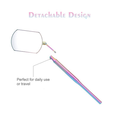 Stainless Steel 360 Degree Rotatable Mirror for Lash Extensions - DreamFlowerLashes®