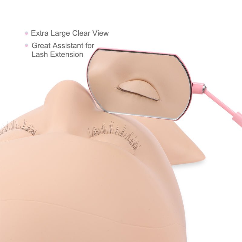 Stainless Steel 360 Degree Rotatable Mirror for Lash Extensions - DreamFlowerLashes®