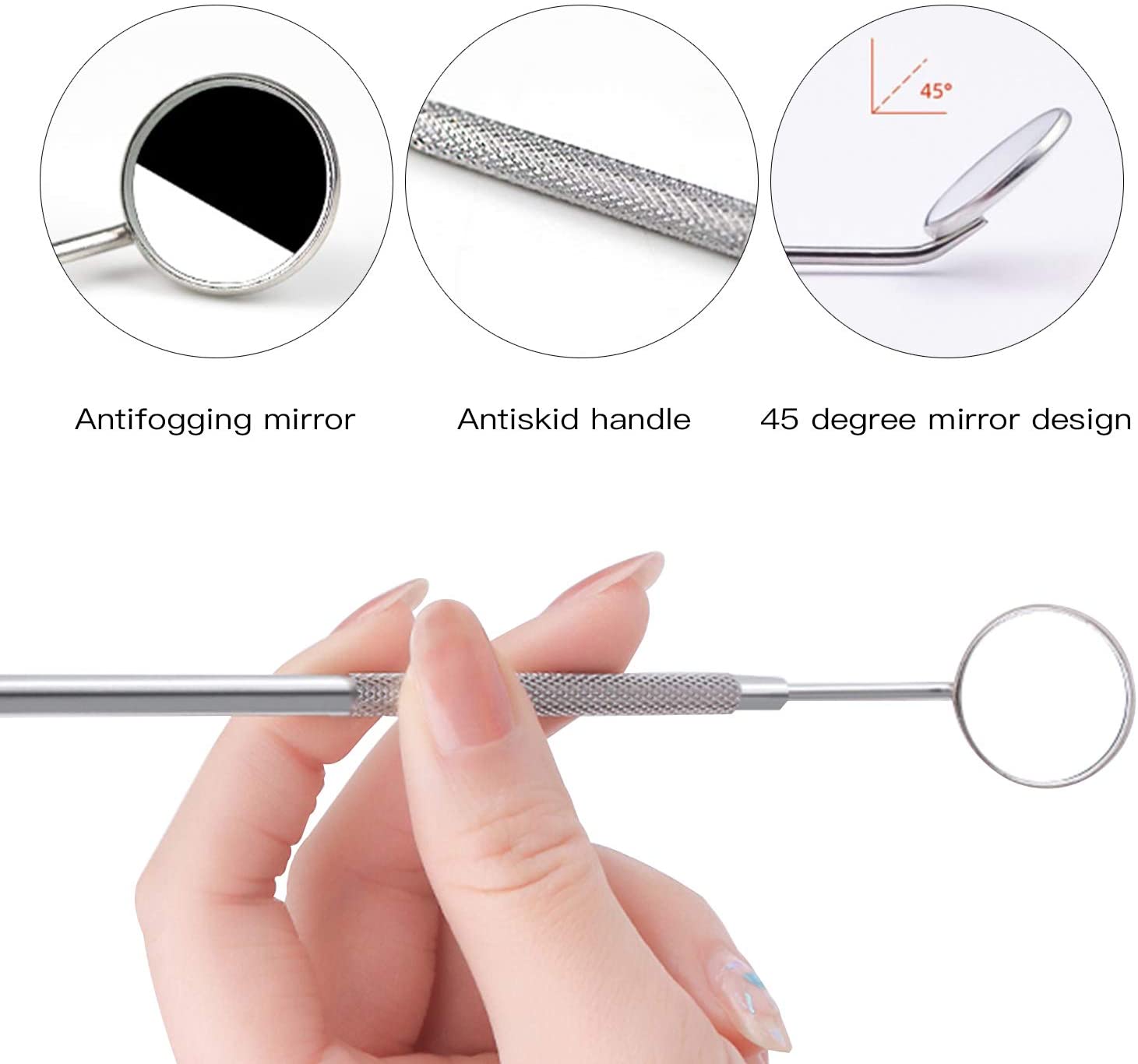 Stainless Steel Eyelash Extension Mirror - Dreamflowerlashes®