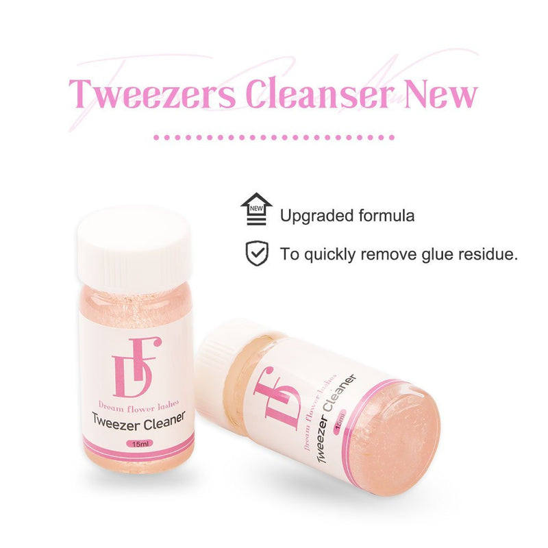 Tweezers Cleanser Pink Sponge Updated Fomula - Dreamflowerlashes®
