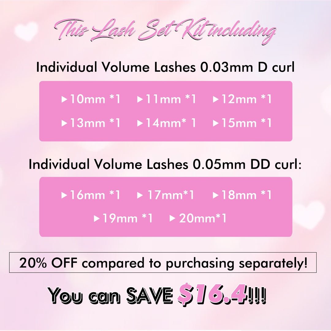Wet & Strip Set Kit - Dreamflowerlashes®