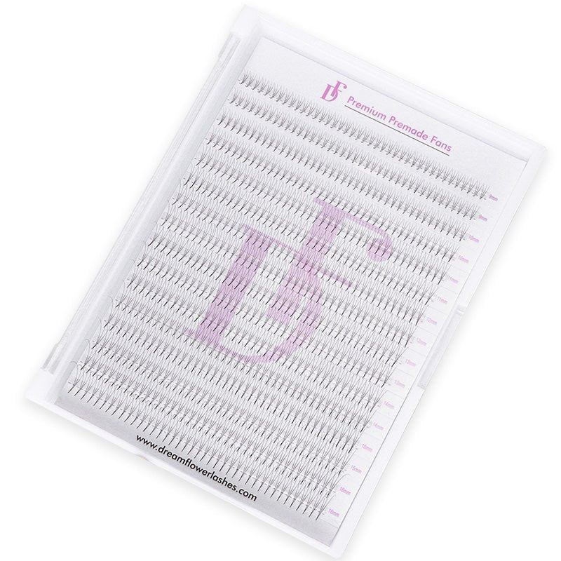 WHOLESALE 3D Large Tray 352 Fans 0.07mm Pointy Base Premade Volume Fans - DreamFlowerLashes®